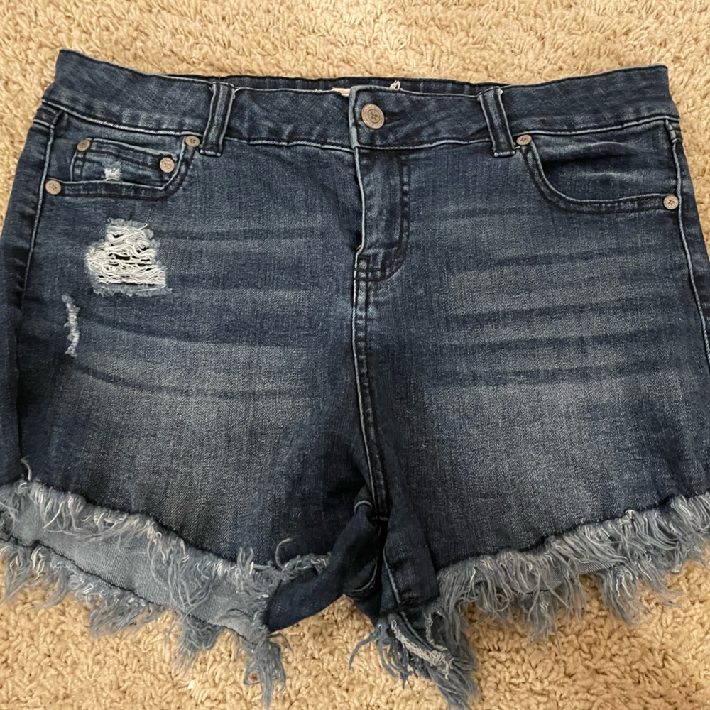 Altard State Distressed Denim Shorts